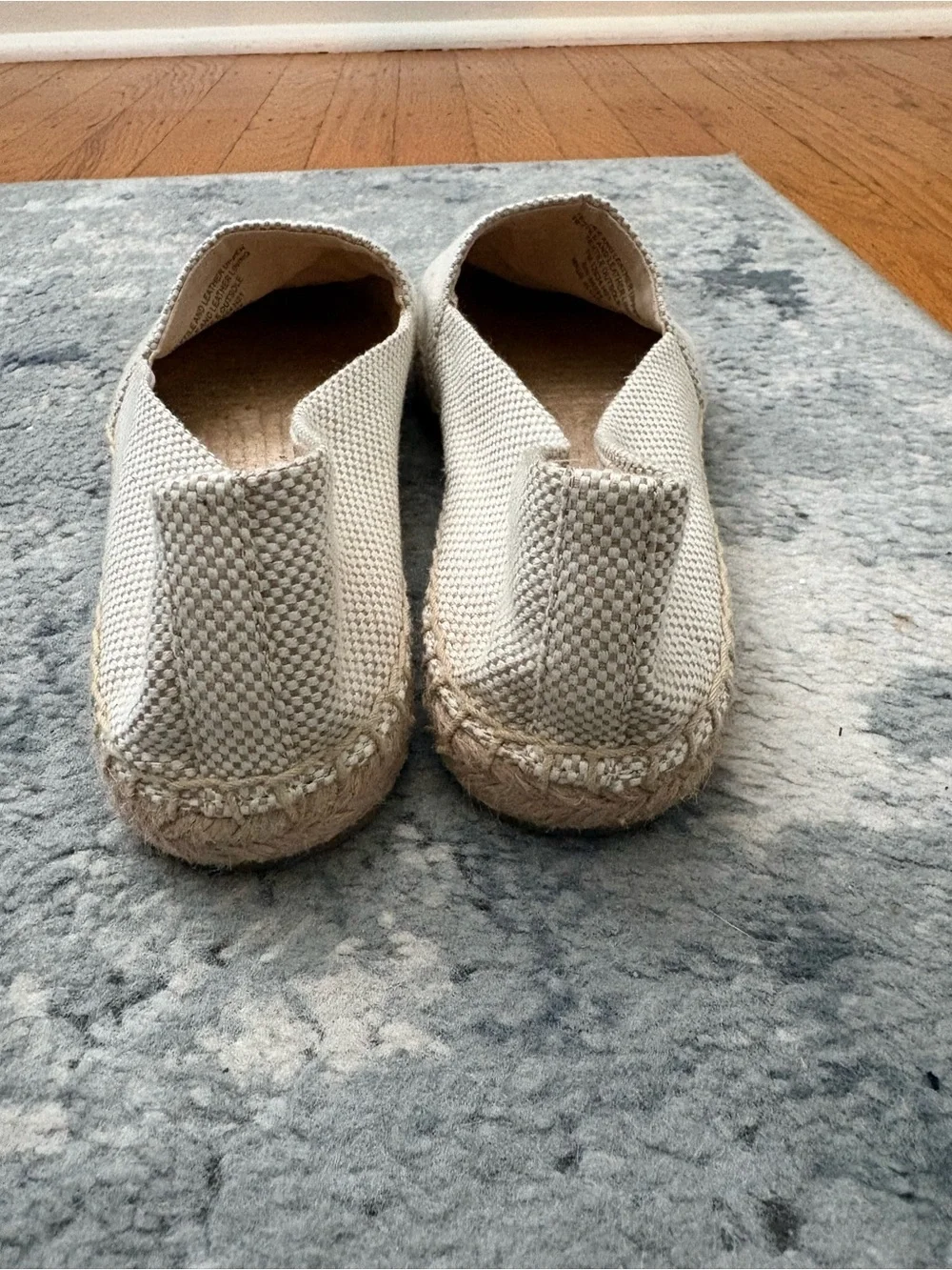 Tory Burch Color Block Canvas and Leather Espadrille, Women’s 7